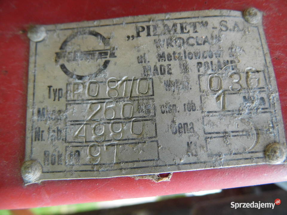 Pilmet fabryczny 412 LM lubelskie Stryjów