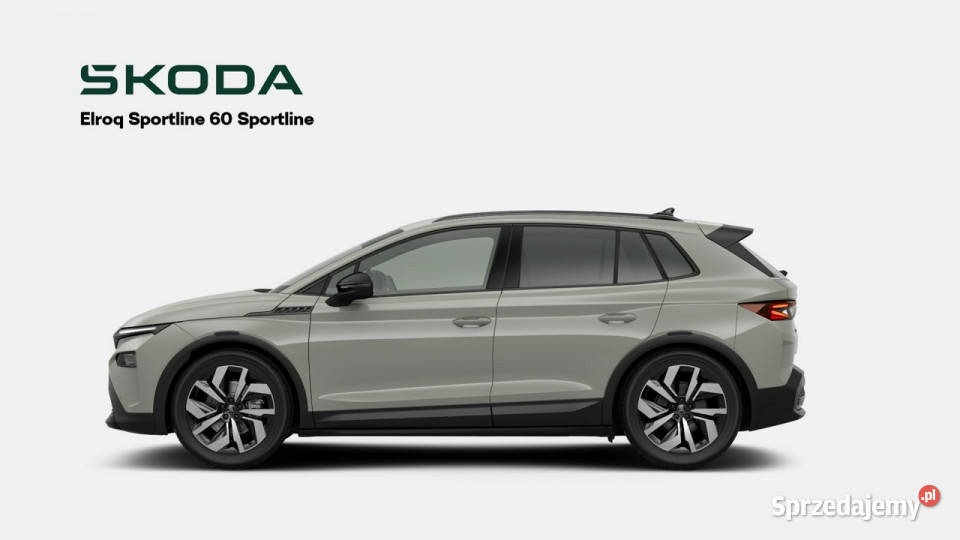 koda ELROQ 60 Sportline 63kWh 204 Dostępna ręki SUV łódzkie