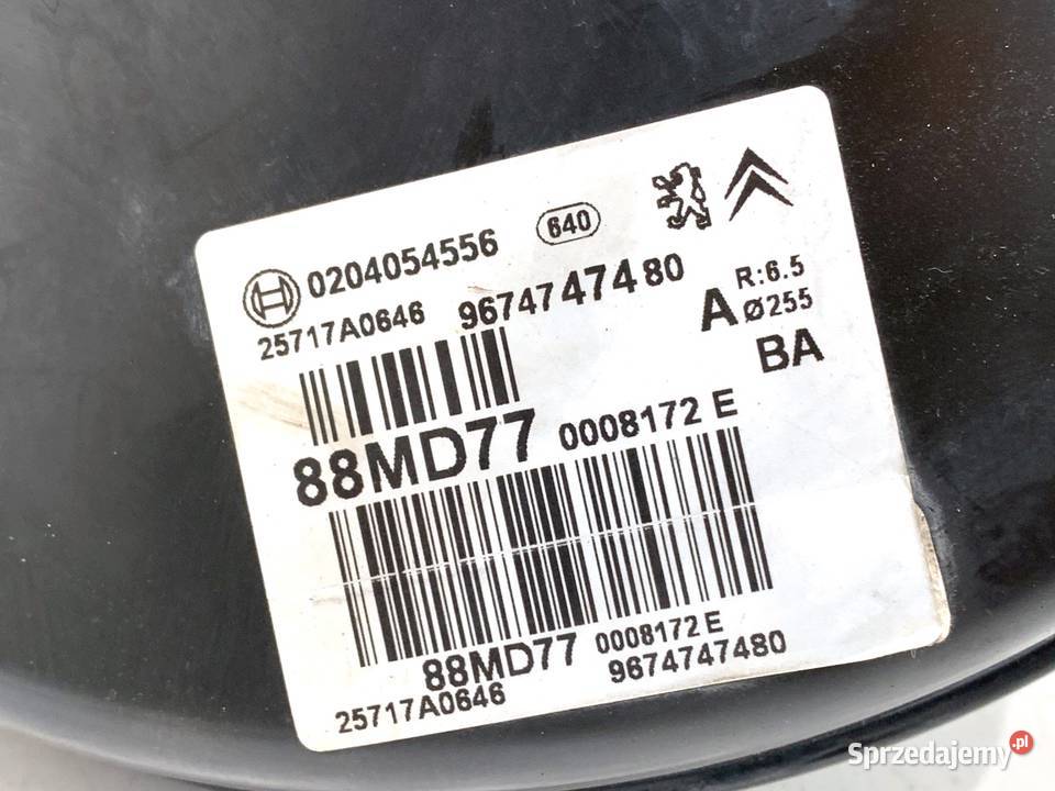 SERWO HAMULCOWE CITROEN C4 II 9674747480