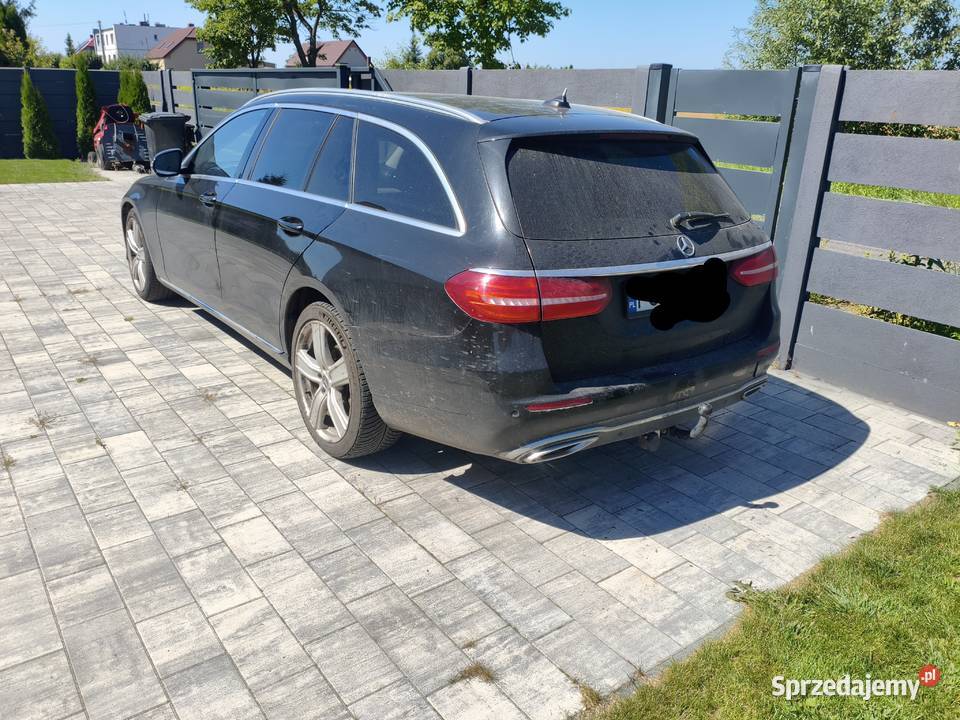 Mercedes w213 e200d USZKODZONY SILNIK wielofunkcyjna kierownica Klasa E Środa Wielkopolska sprzedam