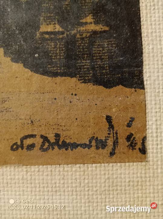 Litografia Odo Dobrowolski Warszawa