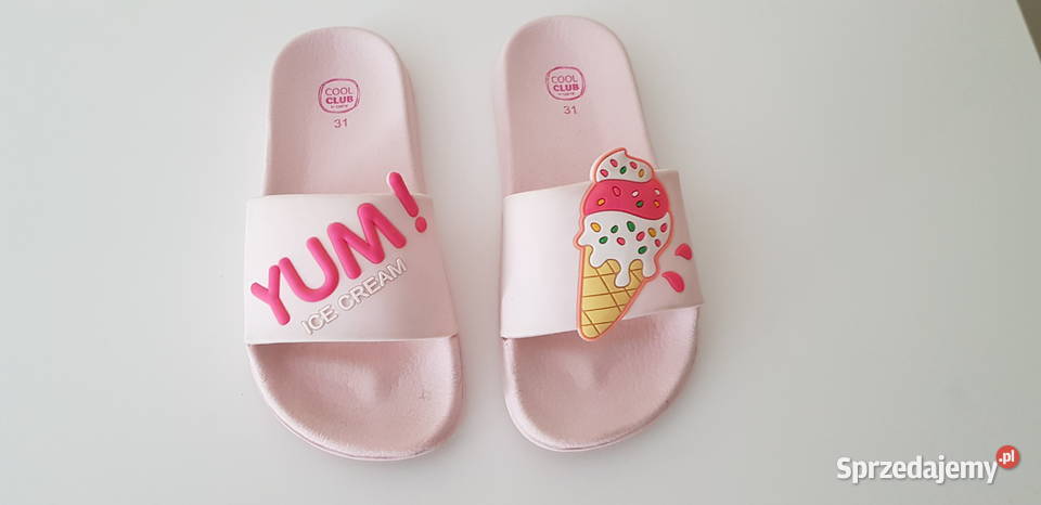Cool Club Klapki dziewczęce różowe 31