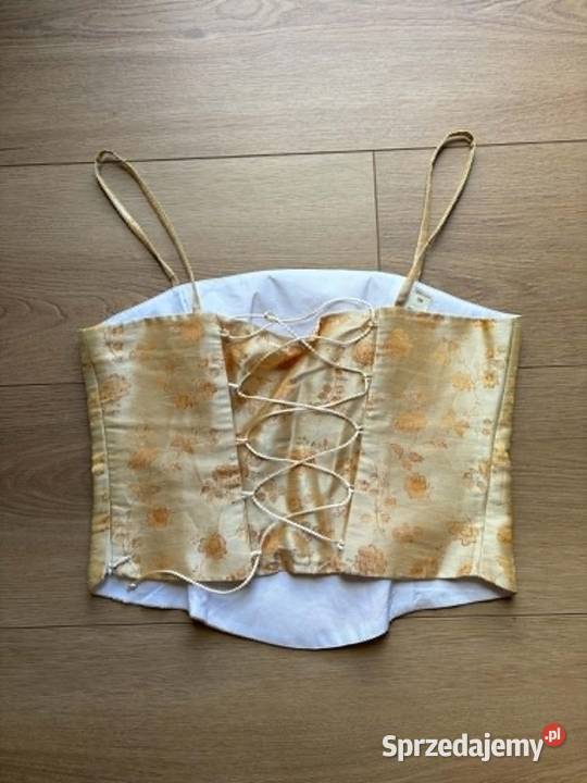 Elegancki komplet damski 40L gorset satynowa małopolskie Czernichów
