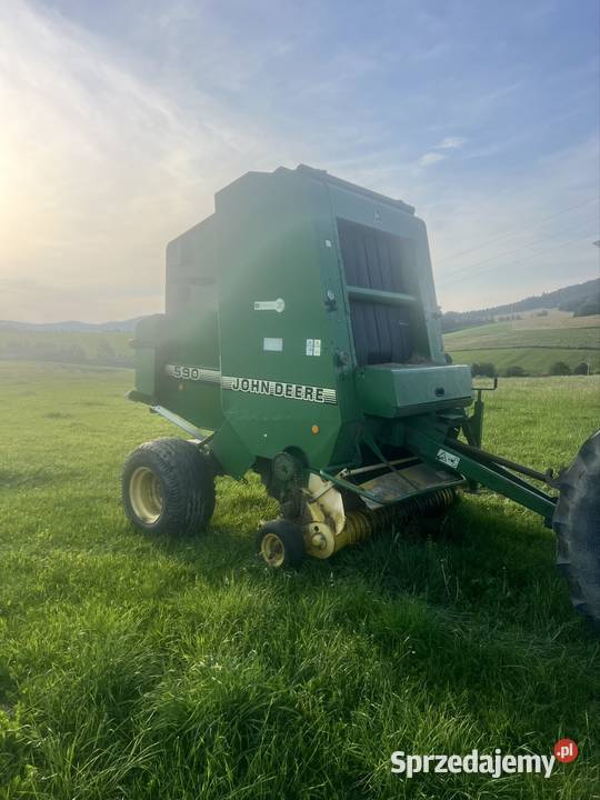 Prasa pasowa john deere 590 pasowa Rolujące (belujące) Nowy Sącz sprzedam