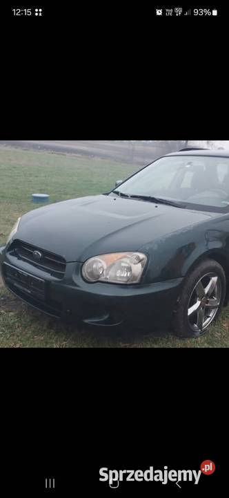Maska subaru impreza GD II LIFT 2004r GDB BLOB Hańsk Pierwszy