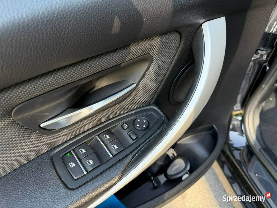 BMW 318 318d 150 Automat czarny dolnośląskie Syców