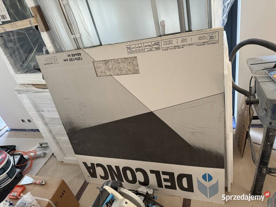 Płytka Gres 120x120 Del Conca Stelvio Bianco Warszawa