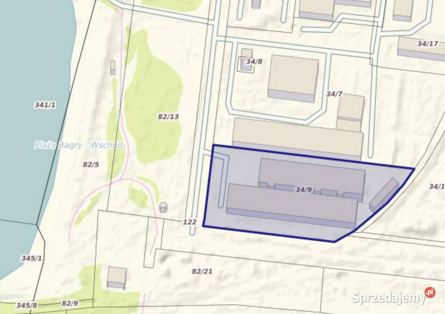 Sprzedam działkę 3840 m2 Bagrowa 9 Kraków do Sprzedaż