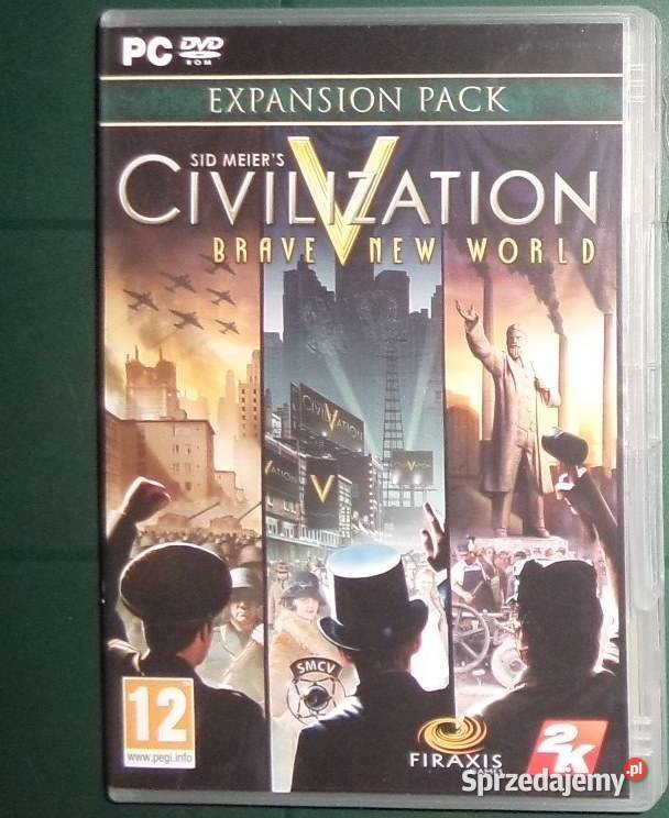 Civilization 5 V Brave world ładna mapa inst kod Rzeszów