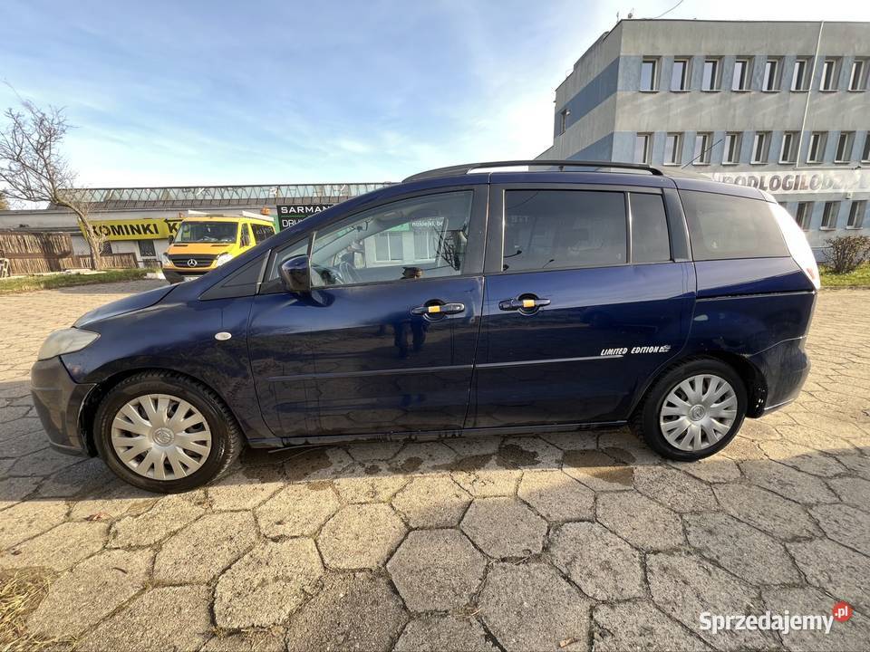 Mazd 5 diesel serwisie 7 osobowy Łódź sprzedam