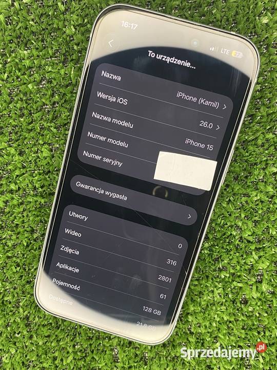 iPhone 15 128gb 91 baterii Lubin