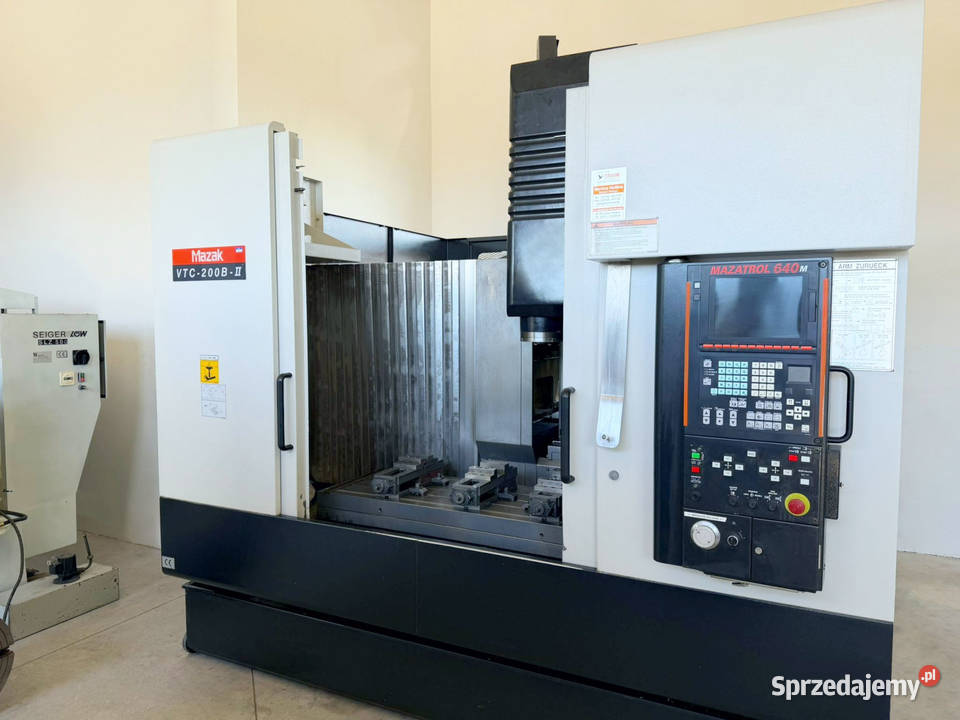 Frezarka CNC MAZAK VTC 200 BII 2006 duża Produkcja Zabór sprzedam