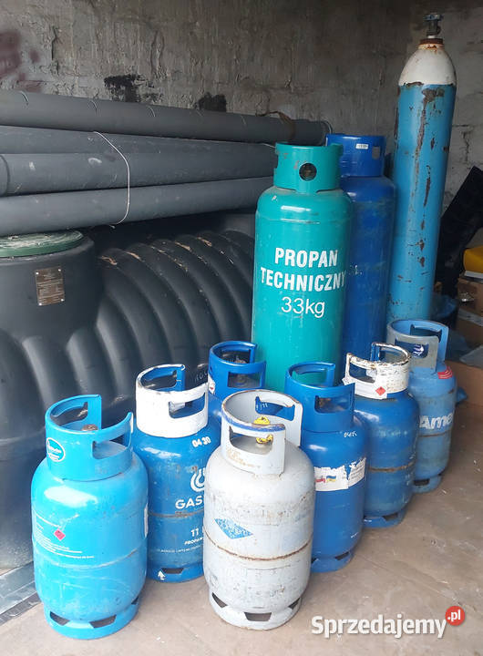Butla Propan 33 litrów z ważną legalizacją 30 l Dom i Ogród