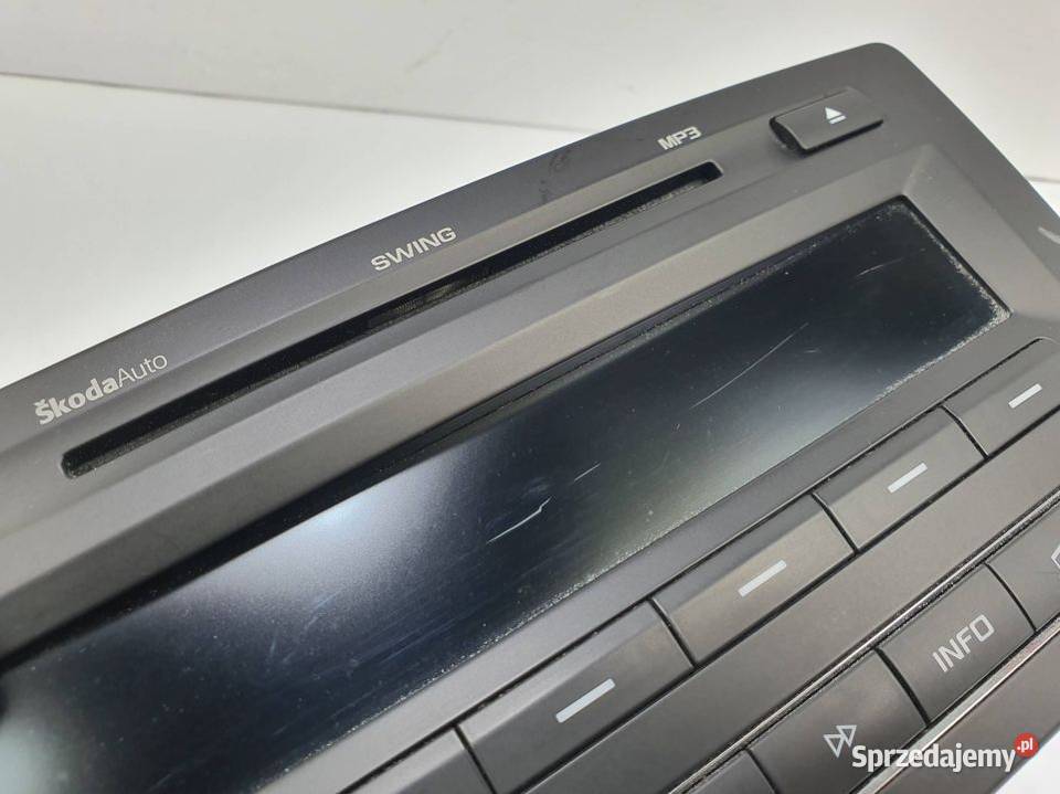RADIO SKODA OCTAVIA II LIFT 1Z0035161M kujawsko-pomorskie