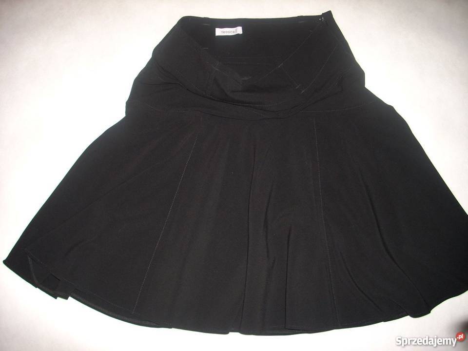 YESSICA spódnica j nowa L XL rozkloszowana czarny