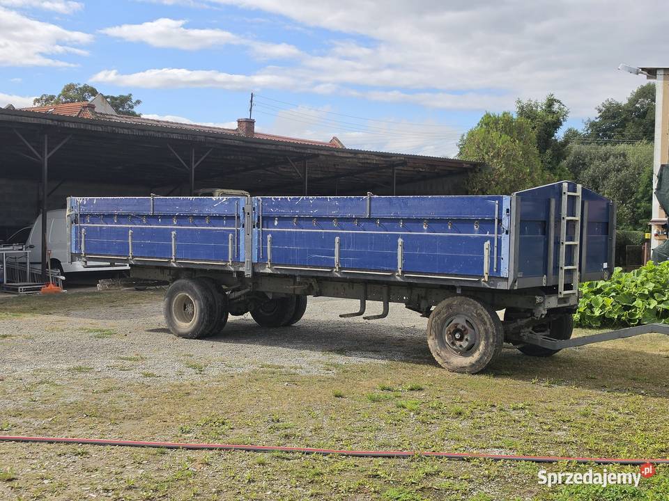Przyczepa dł 730 szer 250 wys 80 Przyczepy rolnicze Januszkowice