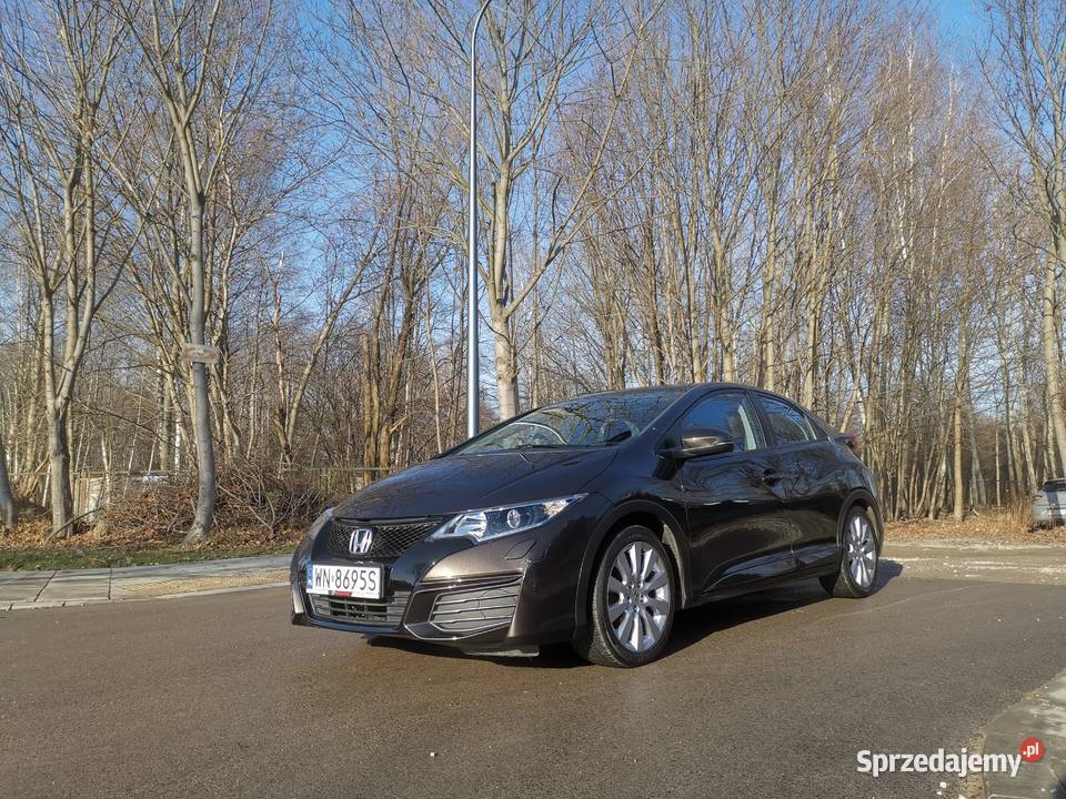 Honda Civic IX facelift Bezwypadkowa Zadbana Warszawa
