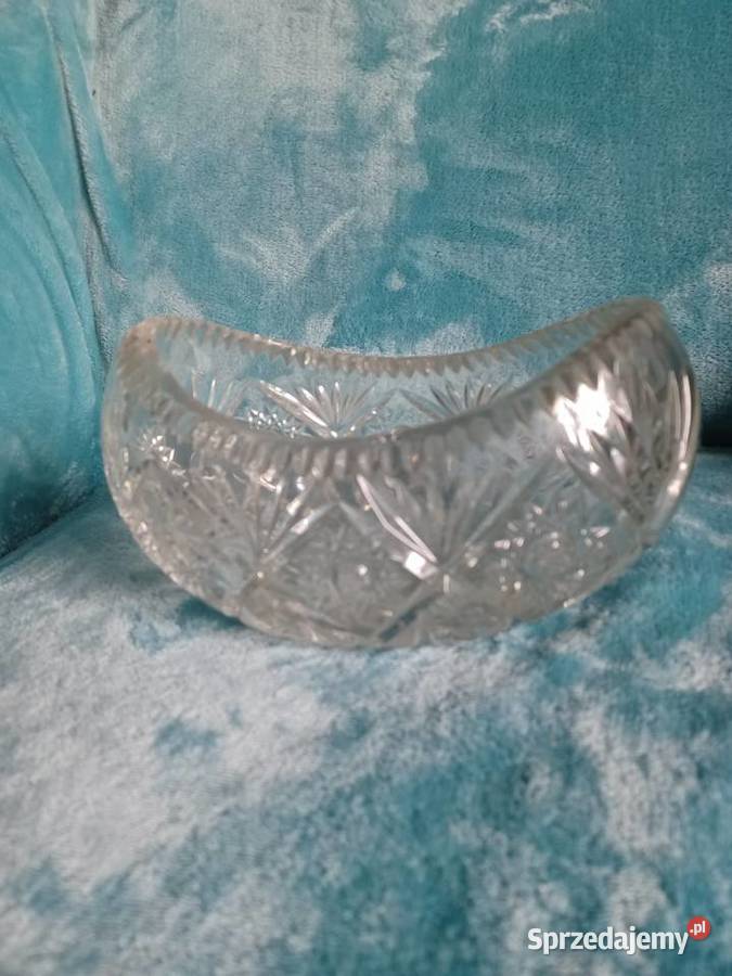 Stary polski kryształ gondola Łódź