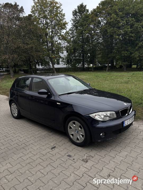 bmw seria 1 E87 2005 fajny stan 16 Benzyna manualna Lublin