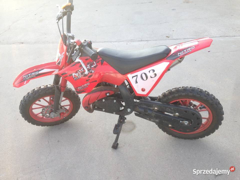 Mini Cross 50cc Biała Piska