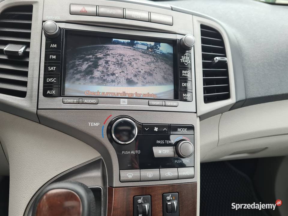 Toyota Venza AWD 35 benzyna LPG kamera cofania