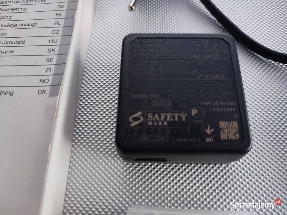 zasilacz adapter SONY ACUB10C Myszków