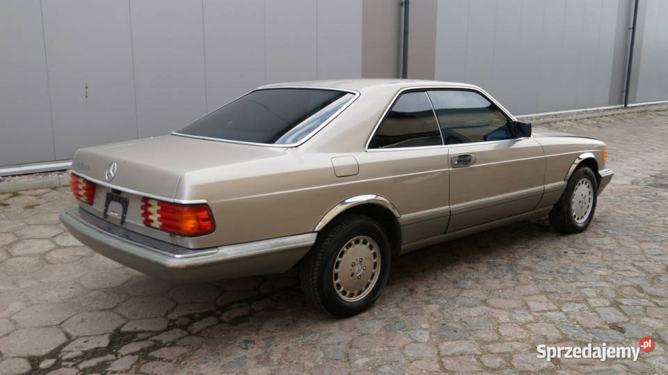 Mercedes S 560 560SEC 500SEC C126 Skóra Automat 2/3 Samochody osobowe zachodniopomorskie Koszalin