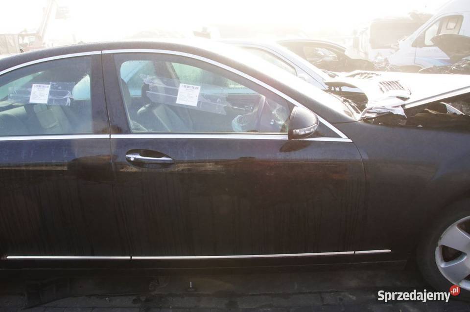 DRZWI PRAWE PRZÓD MERCEDES W 221 197 osobowe Lipno sprzedam