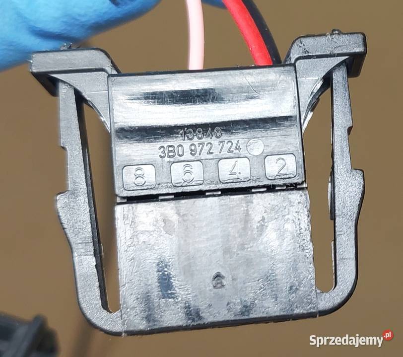 KABEL WTYCZKA INSTALACJA VW AUDI 3B0972734 osobowe Mielęcin