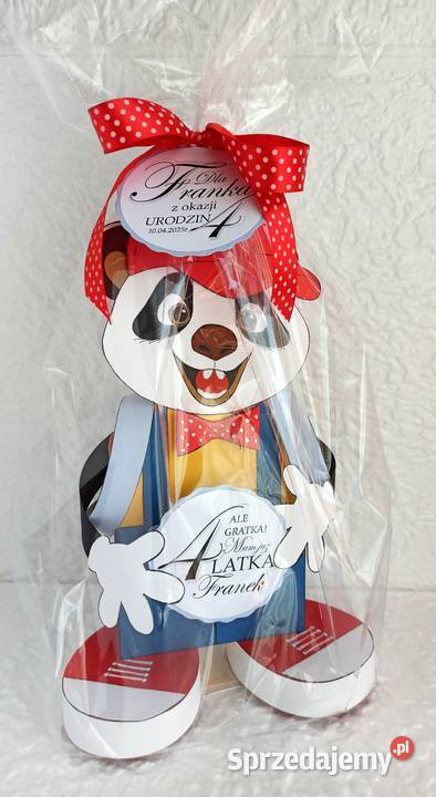 Komplet Box Pudełko na URODZINYPanda z Połomia