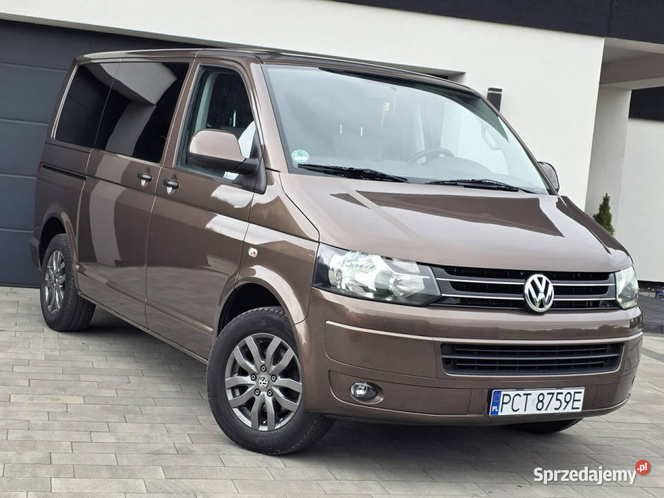 Volkswagen Multivan najlepszy silnik CAAB 20TDI czujnik parkowania Multivan Czarnków