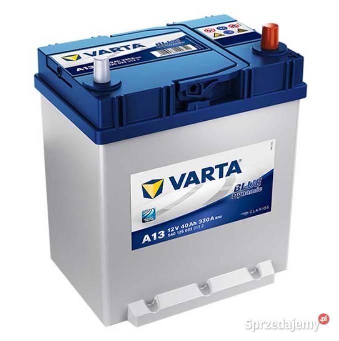 Akumulator 40Ah 330A EN Varta Blue Dynamic A13 P