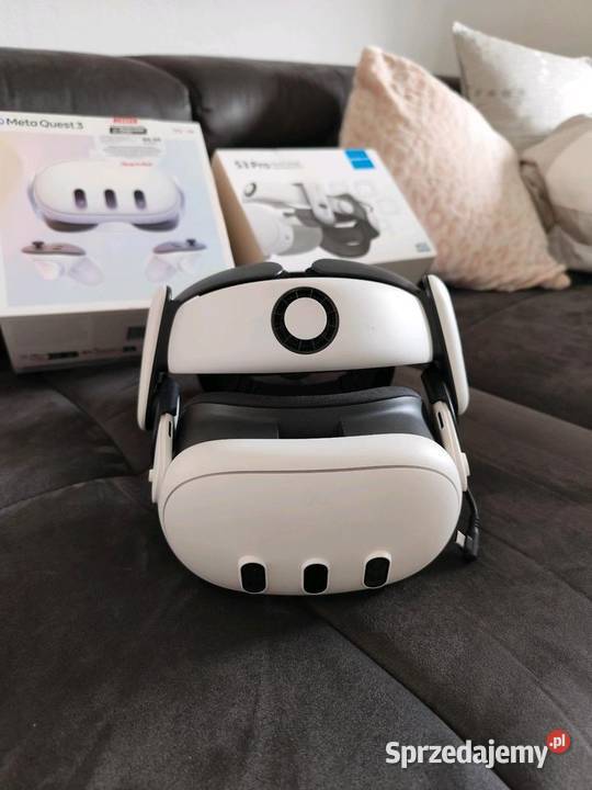 Meta Quest 3 512 GB BOBOVR S3 Pro Strap z sprzedam