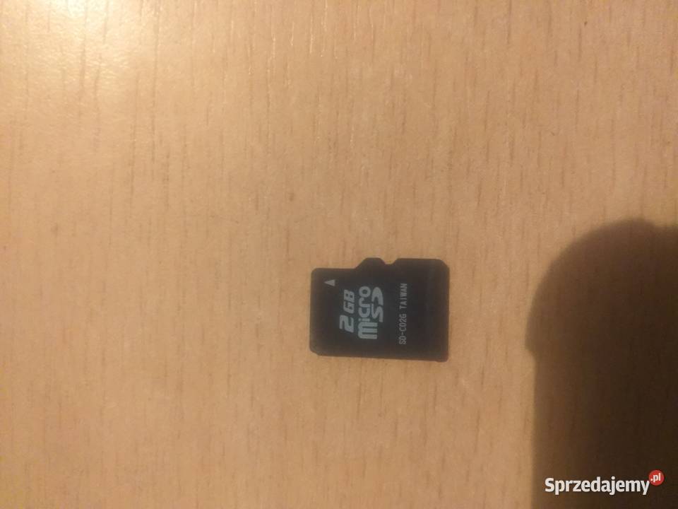 karta pamięci microSD 2 GB NO NAME 2gb micro sd sprzedam