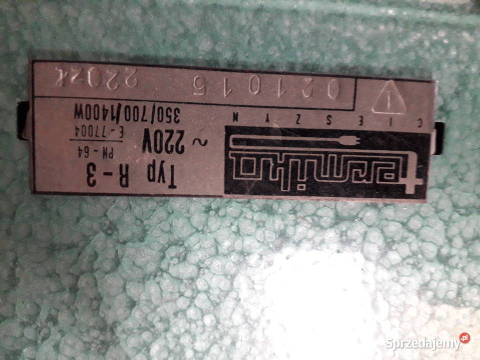 Grzejnik elektryczny R3 dwie spirale grzejne na