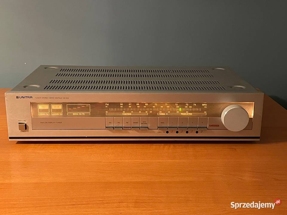 Tuner wieży radio AS 632 Unitra PRL sprawne Kołobrzeg