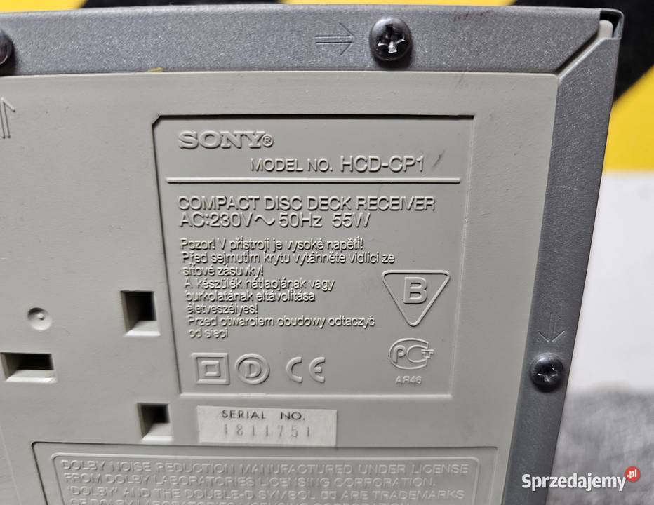 Wieża Sony CMTCP1 wysyłka Kraków