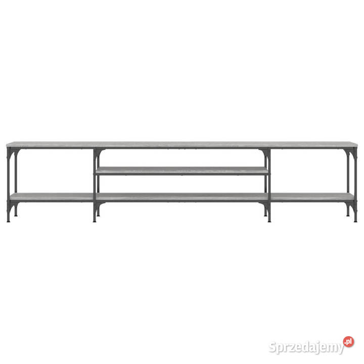 Szafka pod telewizor szary dąb sonoma 201x35x45