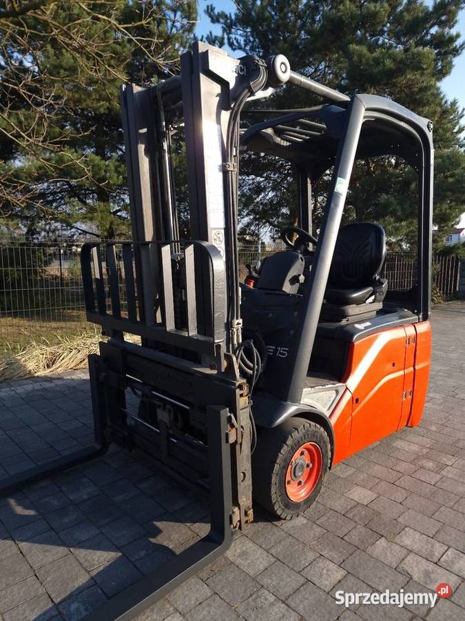 Linde E15 2011r 8600Mth Triplex Pozycjoner wózek Lubliniec