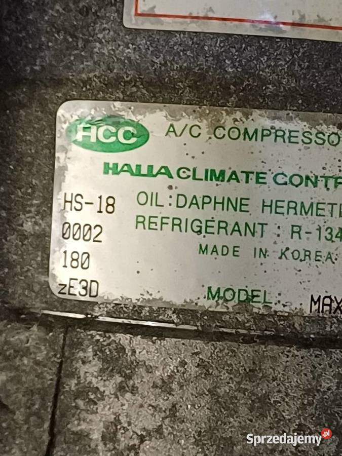 Hyundai Santa fe 20 crdi sprężarka klimatyzacji wielkopolskie Nowy Tomyśl