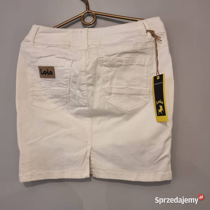 Biała jeansowa spódnica Lois 29 Kraków