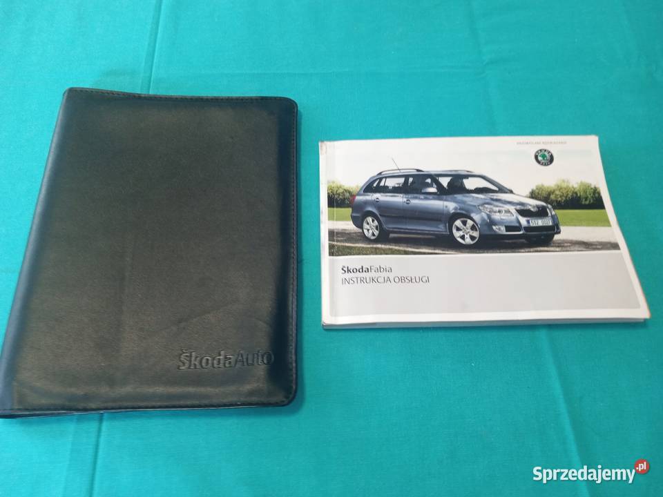 SKODA FABIA 2 Instrukcja Obsługi książka Etui Łódź