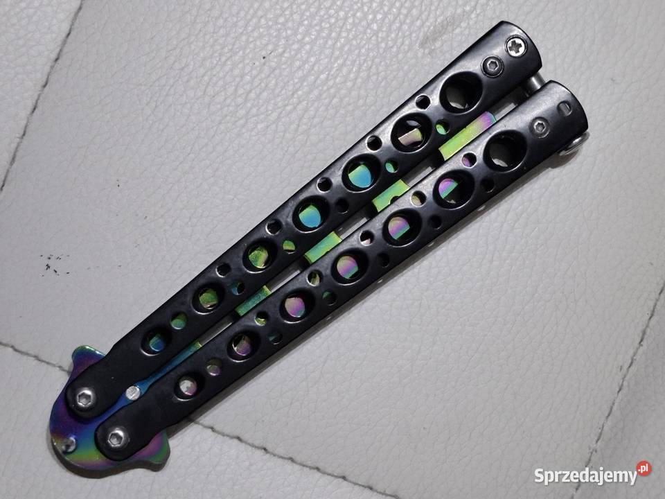 Kalibo nóż treningowy motylkowy bezpieczny