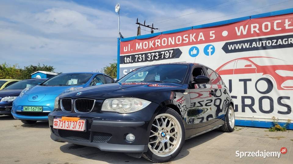 BMW 116i 16 Benzyna 5DRZWI Klimatyzacja Zamiana Wrocław