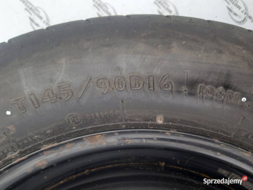 Koło dojazdowe dojazdówka 16 stan na zdjęciu Kielce