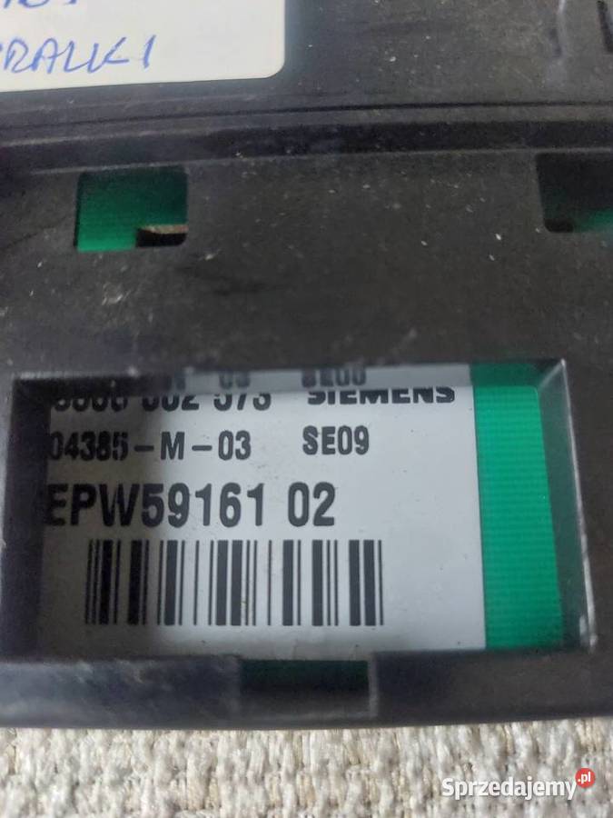 BOSCH EWP5916102 MODUŁ PRALKI małopolskie