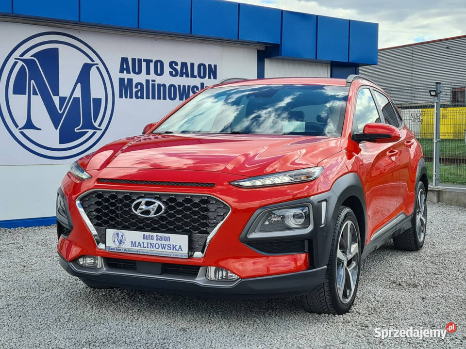 Hyundai Kona Navi 2xPDC Kamera Xenon Led HeadUp podgrzewane fotele Wągrowiec