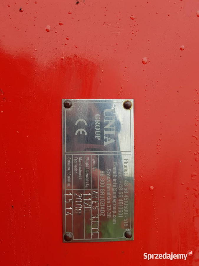 Talerzówka Unia Ares TL