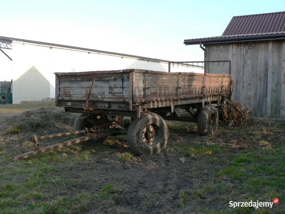 Rozrzutnik obornika dwuosiowy do remontu Mazury