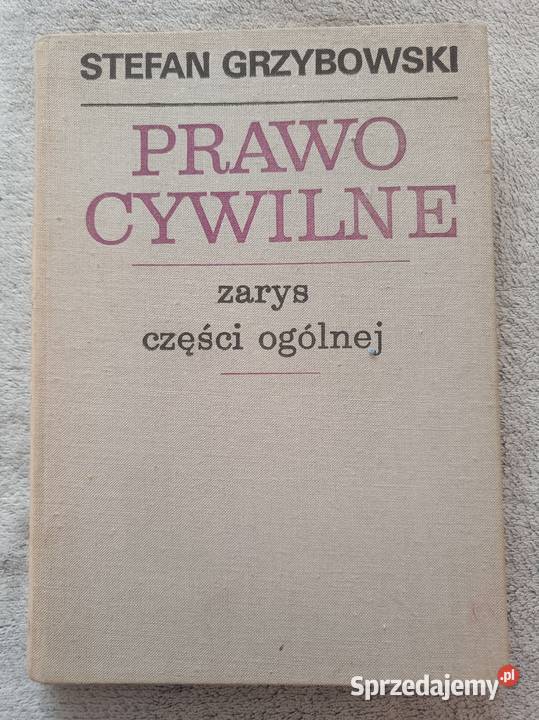 Prawo Cywilne zarys SGrzybowski